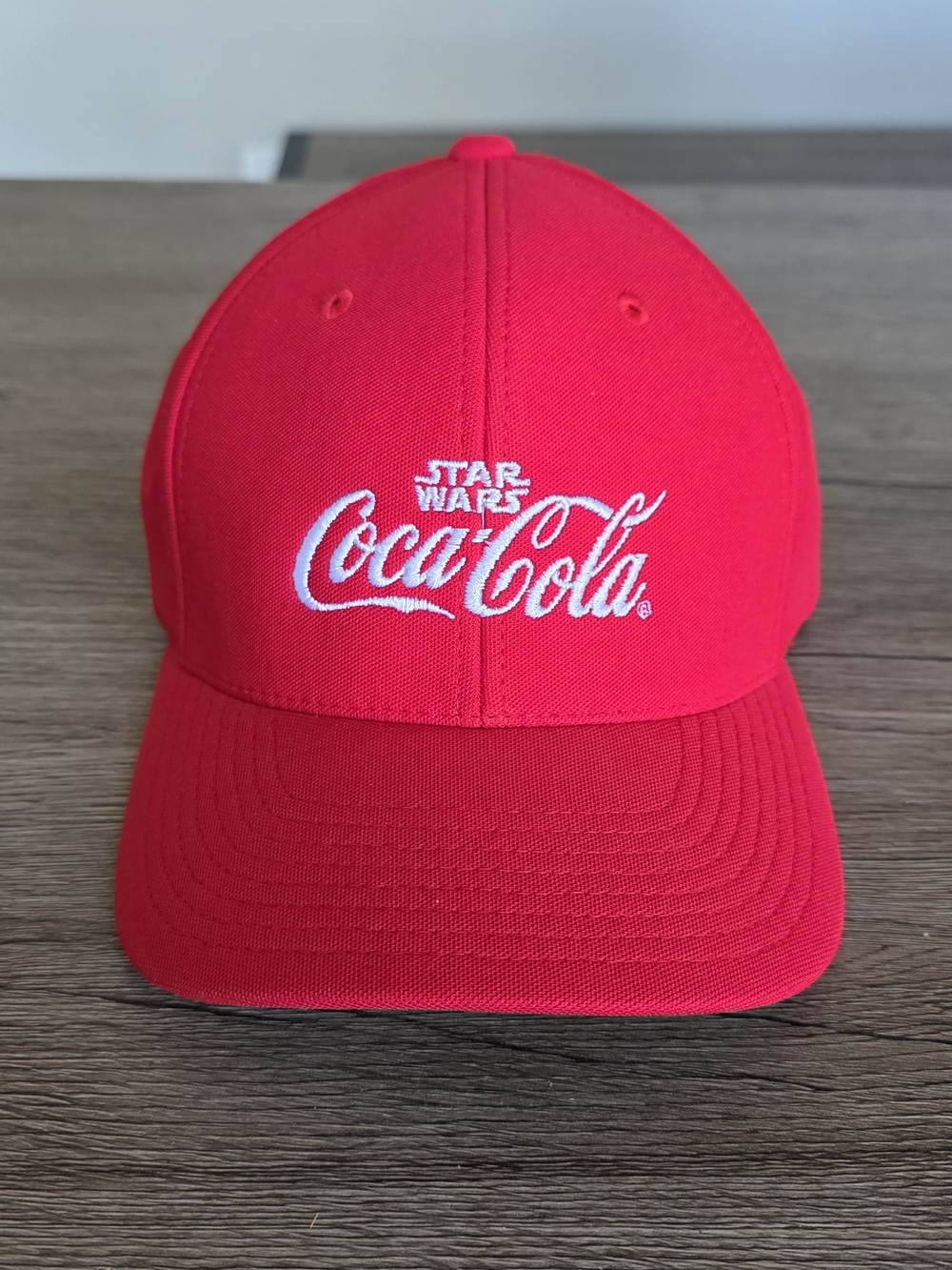 Coca Cola / Star Wars Official Dual Branded Logo Baseball Cap Flex Fit Like New